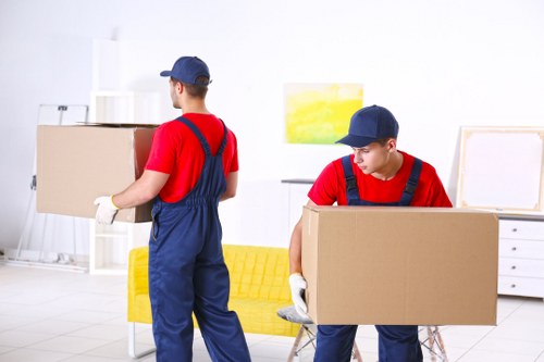Packing boxes and protective materials for a home move in Wandsworth