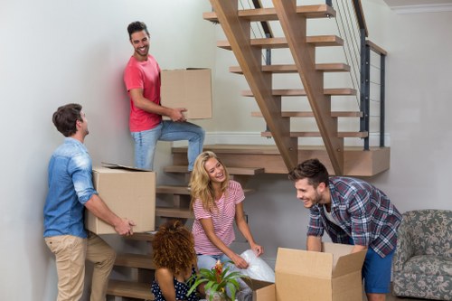 Careful loading of business assets during a Wandsworth relocation