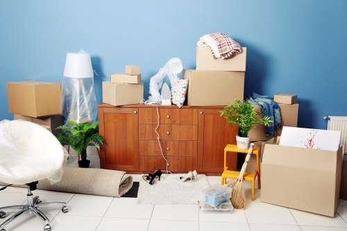 Wandsworth Movers team preparing a careful residential relocation