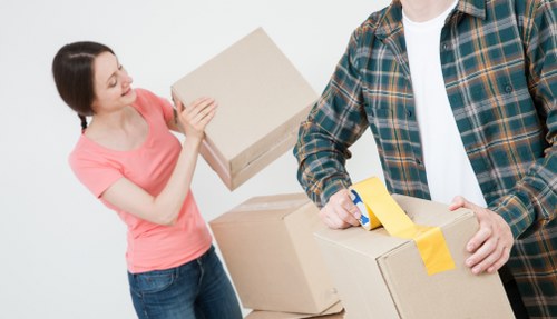 Local house move with a removal van in Wandsworth