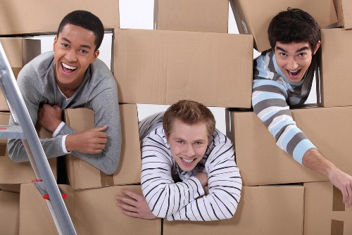 Careful loading of sofas and wardrobes for a Wandsworth home removal