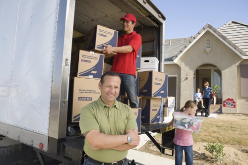 Prepared belongings ready for short-term or long-term storage in Wandsworth