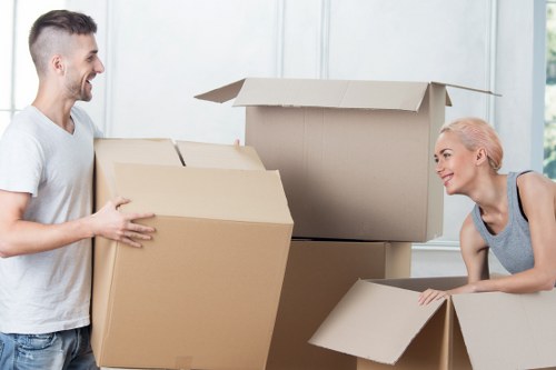 Local commercial removals service handling office items in Wandsworth