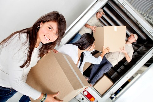 Assorted moving boxes and packing supplies for local customers in Wandsworth