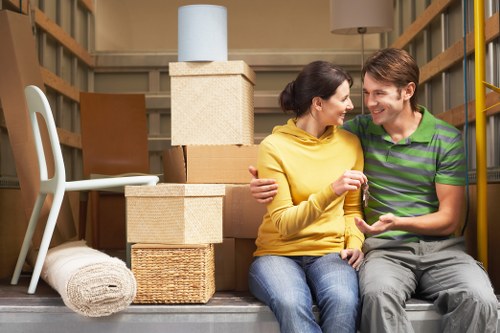 Waste and unwanted items prepared for lawful disposal